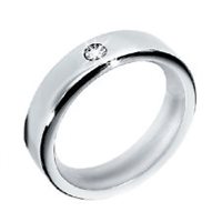 Anillo Morellato Cult in Acero Diamante 8515-12 - 8515-12